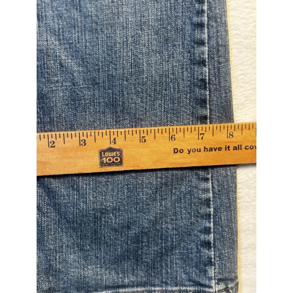 Levis Signature Low Rise Bootcut Jeans Women's Misses 12 Short Blue Medium Wash - Picture 6 of 12